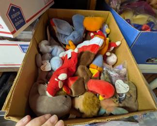 Tons of Beanie Babies