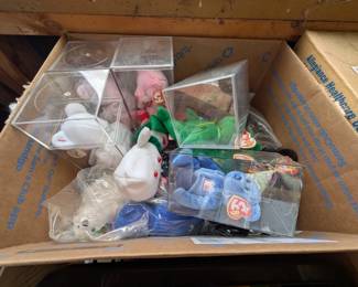 Tons of Beanie Babies