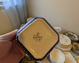Hand Made in Poland Pottery