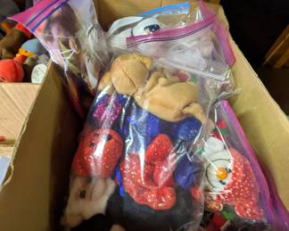 Tons of Beanie Babies