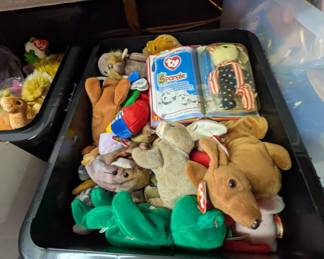 Tons of Beanie Babies