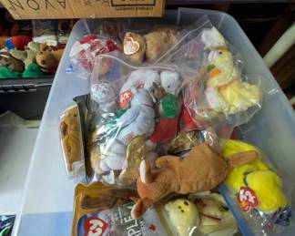 Tons of Beanie Babies