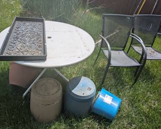Lawn Table & Chairs