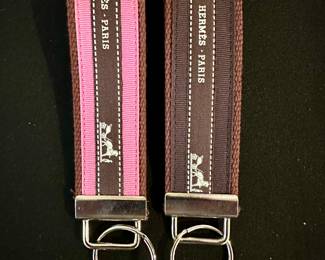 Repurposed Hermes key chains