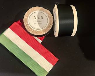 Vintage imported ribbons