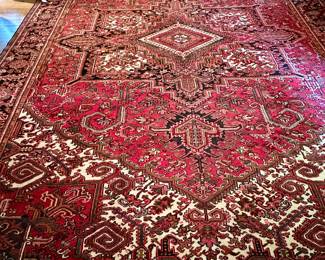 Vintage hand woven Heriz