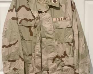 Army desert camouflage jacket