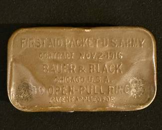 WWI Army first aid packet