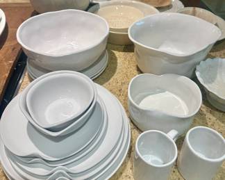 Montes Doggett plates and serving pieces