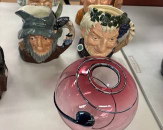 MCM art vase