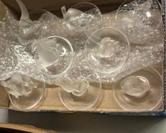 assortment of Lalique 