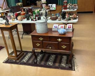 Wedgwood tea pot, Baccarat butterflies, and more