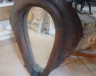 Horse harness mirror