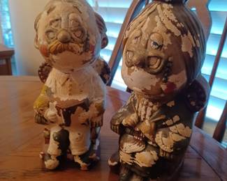 Vintage chalkware