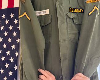 Item #33 - Army Shirt $26