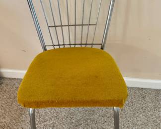 Item #88 MCM Chrome Chair $30