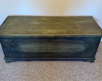 Item #27 Green Cedar Chest $60