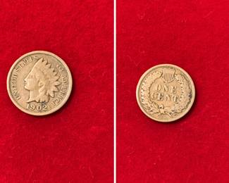 Item #84 1902 Indian Head Penny $12