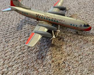 Item #61 American Airlines Airplane Line Mar Toys - Japan - $60