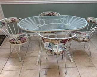 Item #23 Kitchen Table & Four Chairs $80 (48" x 30")