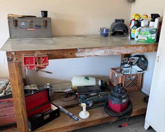 Rolling WorkTable w/Stainless Top (69" x 35" x 40.5")