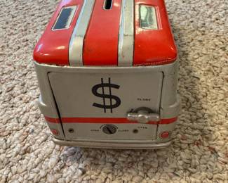 Item #60 Armored Car Savings Bank $60
