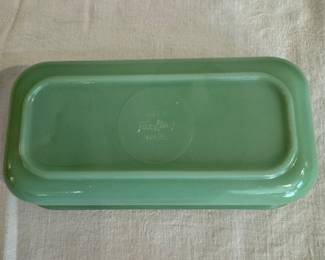 Item #58 Fire King Loaf Pan $40