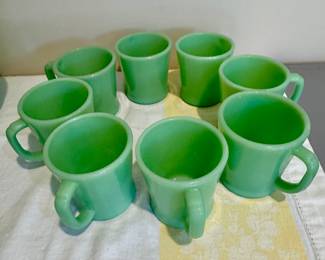 Item #32 Fire King mugs $18 ea. (7 available)
