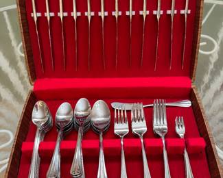 Item #9 - Stainless Flatware $30 (72 pieces)