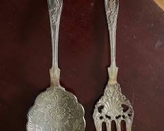 serving set fork & spoon