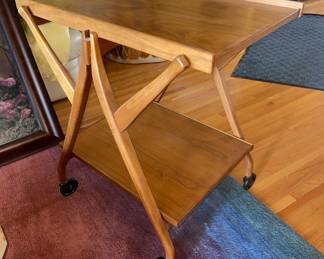 Ocemic Arts of Whittier, CA tiki pole
Aletta Seehafer original artwork
Edward Wormley for Dunbar Long Bench
Noral Losen Kopenhavn modular shelf unit MCM
Mongolian buffet
Cockfighting chair
Maitland Smith natural mactan stone end table with glass top