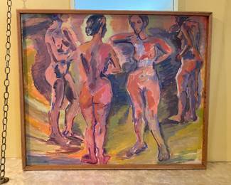 Aletta Seehaver American Artist 1021-2004 Original