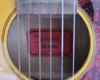 Yamaha FG Junior Guitar.
