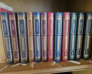 Easton Press books by Famous poets.