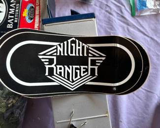 . . . Night Ranger bumper sticker