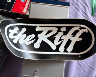. . . vintage WRIF bumper sticker