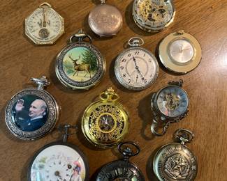 Vintage pocket watches