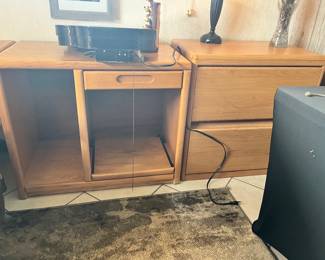 Wood desk