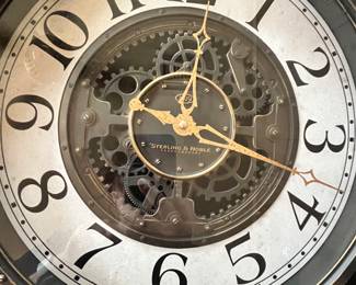 Gear wall clock