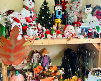 Vintage Christmas and Halloween 