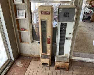OLD VENDING MACHINES