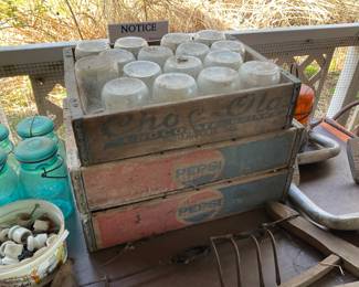  PEPSI WOOD CRATES