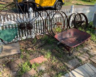 GREAT OLD IRON WHEELS