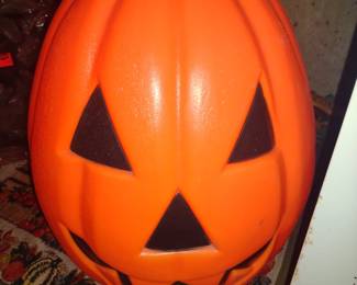 Halloween Pumpkin Blow Mold