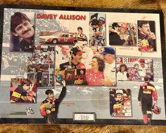 Vtg. Davey Allison 1993 Press Pass Board