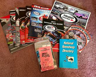 Vtg. NASCAR Racing Promotional Material & Publications
