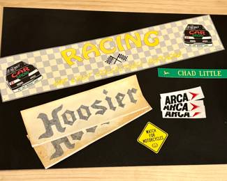 Assorted Vintage Plaques and Decals
