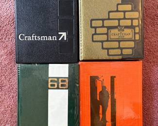 Vtg. Craftsman Macomber Vocational Technical High School
Toledo, Ohio 1968-1971 - Set of 4