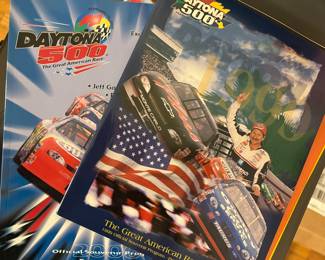 1999 & 2000 Daytona 500 Official Souvenir Programs - Preview Edition