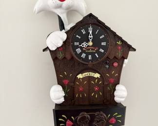 Looney Tunes Sylvester & Tweety Clock!